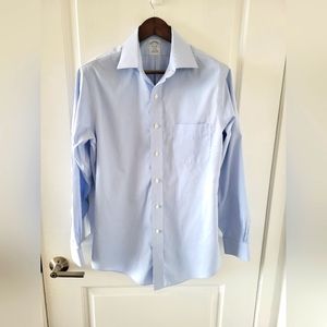 Brooks brothers men's non-iron dress shirt, 15-33